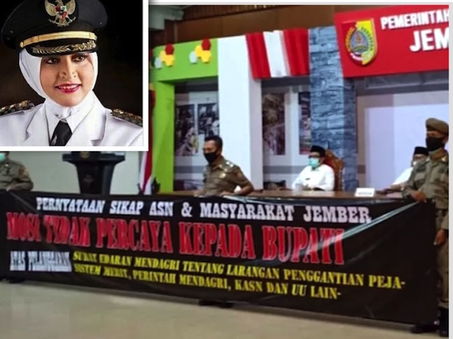ASN Jember Solid Dukung Gubernur Khofifah Anulir Mutasi 13 Pejabat oleh Bupati Faida